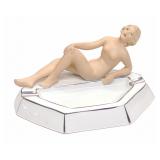 Nude Woman Figural Ashtray by Gerold Porzellan