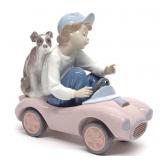 Lladro 5770 Out for a Spin Porcelain Figurine