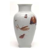 Chinese Enamel Insect Pattern Vase