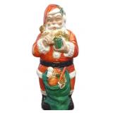 1960s 45' Poloron Whispering Santa Blow Mold works
