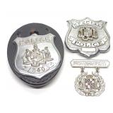 3 Antique Obsolete Maryland Police Badges