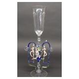 Lucio Bubacco Lampworked Nude Art Glass Sculpture