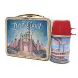 1957 Aladdin Disneyland Tin Lunchbox w/ Thermos