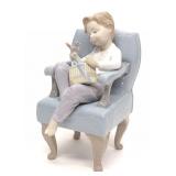 Lladro 6510 An Unexpected Gift Porcelain Figurine