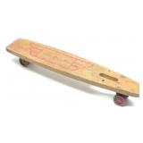 1960s Flying Ace Road Surfer Skateboard