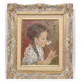 Jean Spencer Original Oil Painting on Board 13x15'
