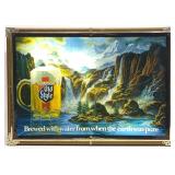 Heilemans Old Style Beer Waterfall Motion Sign