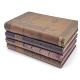 (4) 1800s Woods Diseases Medical Books