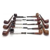 16 Vintage Smoking Tobacco Estate Pipes