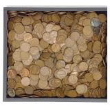 Approx 650 Wheat Pennies