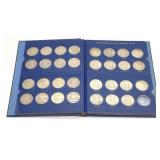 (31) 90% Silver Franklin Half Dollars (Full Book)