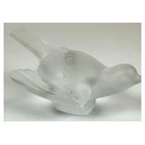 LALIQUE ART GLASS DOVE