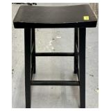 EBONIZED BAR STOOL