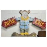 VINTAGE CARNIVAL SIGN