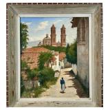 FRANCISCO MORALES - STREET IN TAXCO MEXICO