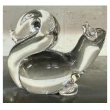 STEUBEN ART GLASS SNAIL