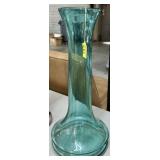 BLENKO TALL GREEN VASE