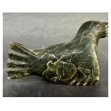 STONE CARVED INUIT SEAL