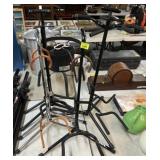 LOT OF GUITAR STANDS