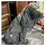 CONCRETE GARDEN DOG