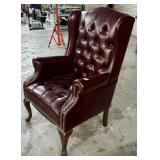 CHESTERFIELD WINGBACK ARM CHAIR