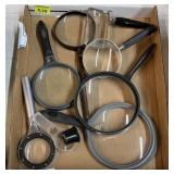 LOT OF MAGNIFYING LENSES