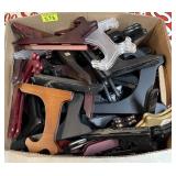 LOT OF PLATE STANDS/EASILS