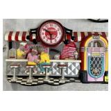 COCA-COLA DINER WALL CLOCK
