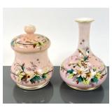 HAND-PAINTED SANDWICH GLASS
