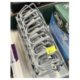 LOT OF VINYL COATED PISTOL SAFE RACKS