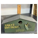 BAIT AND TACKLE BIRD HOUSE