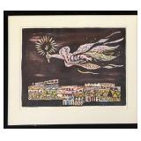 LEVY SHLOMO JUDAICA LITHOGRAPH