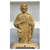 CAST IRON RELIGIOUS ICON DOOR STOP