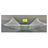 ORREFORS ART GLASS DISH