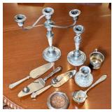 COLLECTION OF STERLING SILVER ITEMS