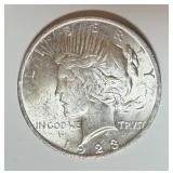 1923 PEACE SILVER DOLLAR