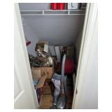 STORAGE CLOSET CONTENTS