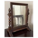 ANTIQUE SHAVING/VANITY MIRROR