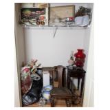 BEDROOM CLOSET CONTENTS