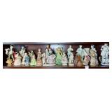 COLLECTION OF PORCELAIN FIGURINES