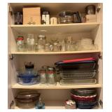 UPPER KITCHEN CABINET CONTENTS - LOT
