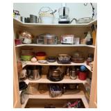 KITCHEN WALK-IN CLOSET CONTENTS