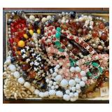 ESTATE LOT OF COSTUME JEWELRY
