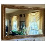 LARGE GILT FRAMED MIRROR