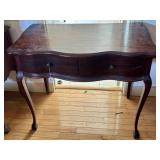 TWO-DRAWER SERPENTINE VANITY