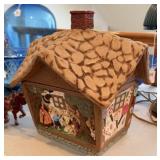 VIRGINIA GINGERBREAD STYLE COOKIE JAR