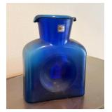 BLENKO COBALT PITCHER