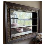 MID-CENTURY MIRRORED SHADOWBOX