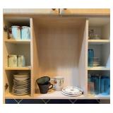 UPPER KITCHEN CABINET CONTENTS - LOT