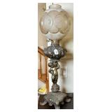 ANTIQUE GWTW BANQUET LAMP